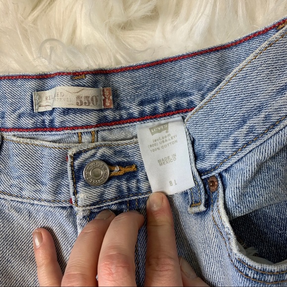 LEVI custom STUDDED denim shorts - Picture 5 of 6